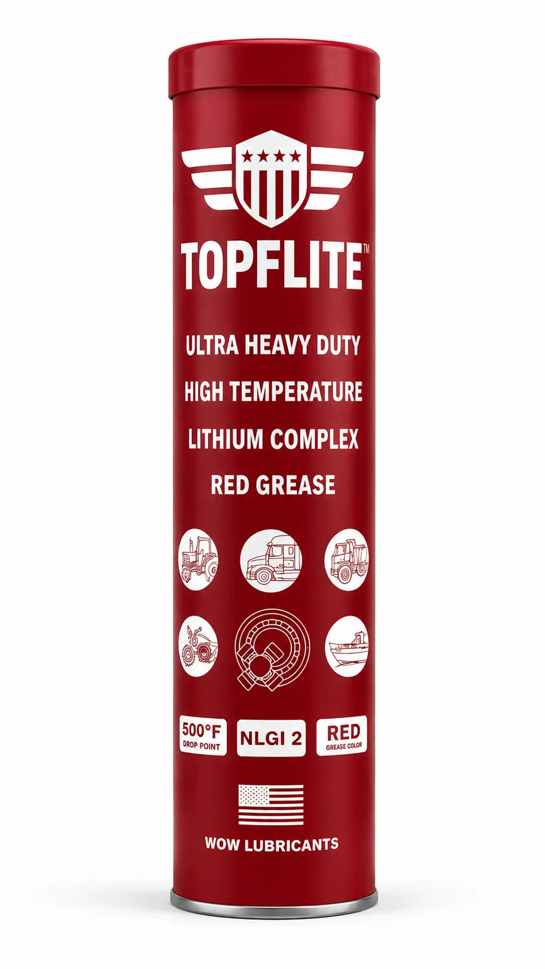 ULTRA HEAVY DUTY HIGH TEMPERATURE LITHIUM COMPLEX RED GREASE